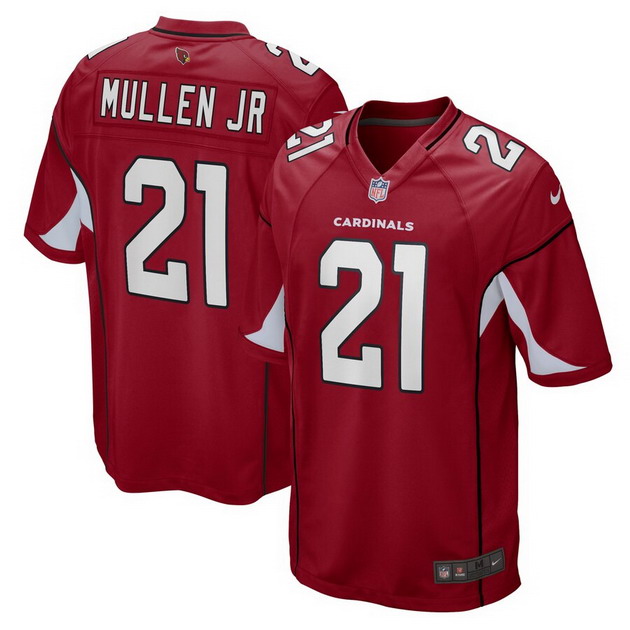 mens nike trayvon mullen jr cardinal arizona cardinals game player jersey